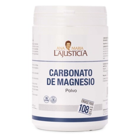 Carbonato de Magnesio en polvo 130 g Ana María Lajusticia Carbonato de Magnesio en polvo 130 g Ana María Lajusticia