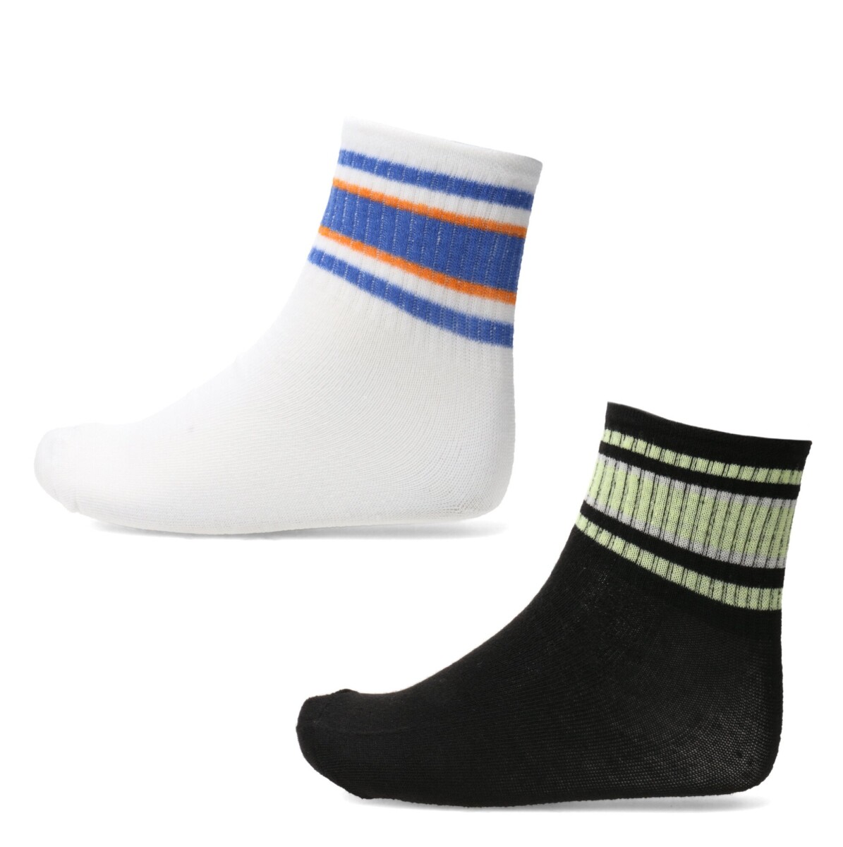 Medias Infantiles N+ Colores - Blanco - Negro - Multicolor 