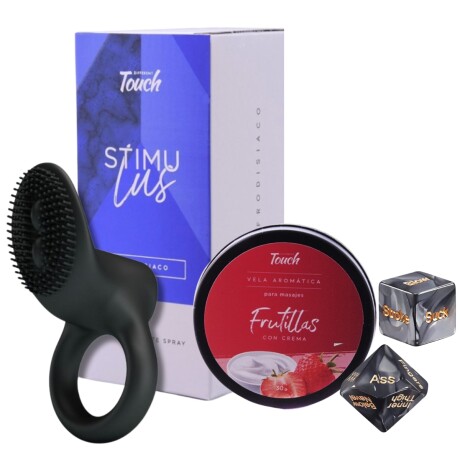 Combo Anillo Vibrador + Perfume + Vela Afrodisiaca + Dados Eróticos Combo Anillo Vibrador + Perfume + Vela Afrodisiaca + Dados Eróticos