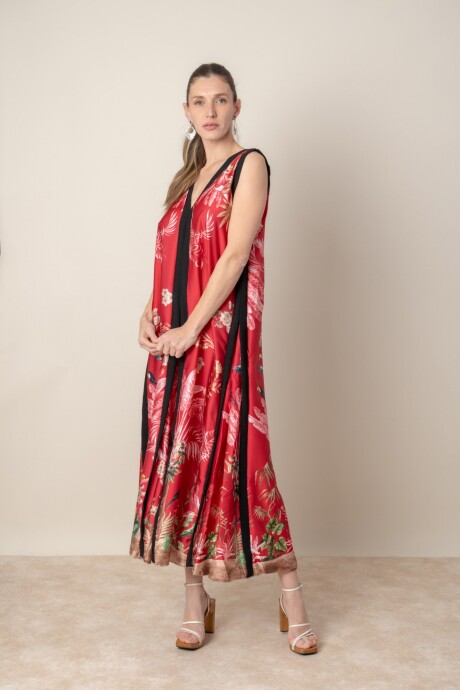 VESTIDO ALBA Coral