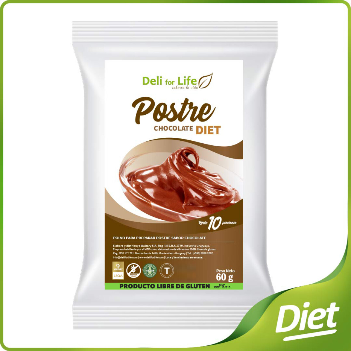 Postre Choco Diet 60g 
