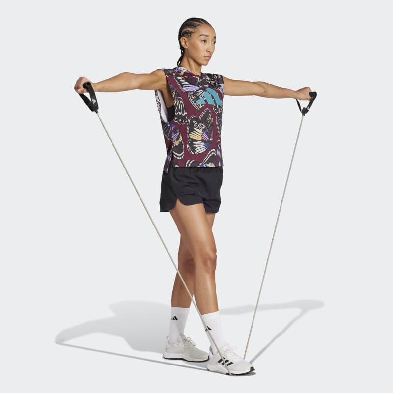 Short Adidas Tejido Racer Pacer Negro