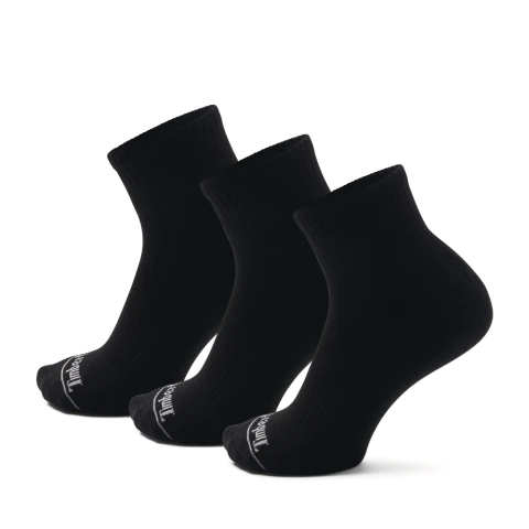 Medias Core HC Quarter 3 Pack Unisex Black