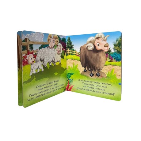 Libro Coleccion "Mis Amiguitos de la Granja" El Cordero Benicio