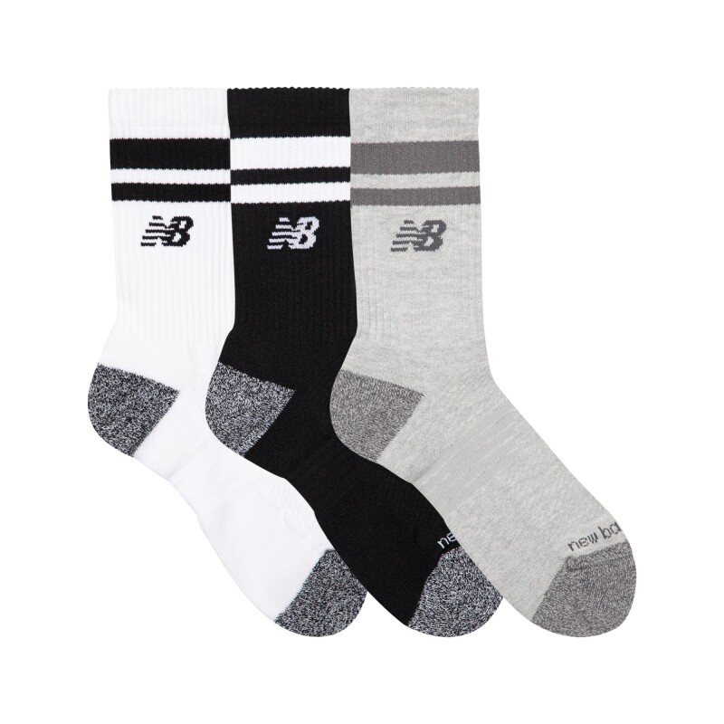 Medias New Balance Unisex - Striped Crew Socks - LAS35210AS PRINT/PATTERN/MISC