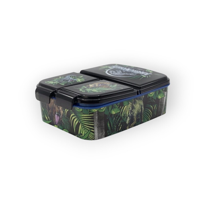 Lunchera Plástica Multicompartimentos Jurassic BAZAR PLASTICO LUNCHERA MULTICOMPART JURASSIC 832