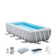 INTEX PISCINA ESTRUCTURAL RECTANGULAR 488X244X107 10874 LTS Intex Piscina Estructural Rectangular 488x244x107 10874 Lts