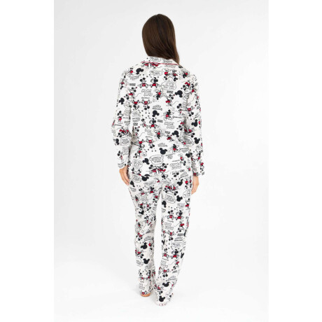 Pijama americano mickey Blanco