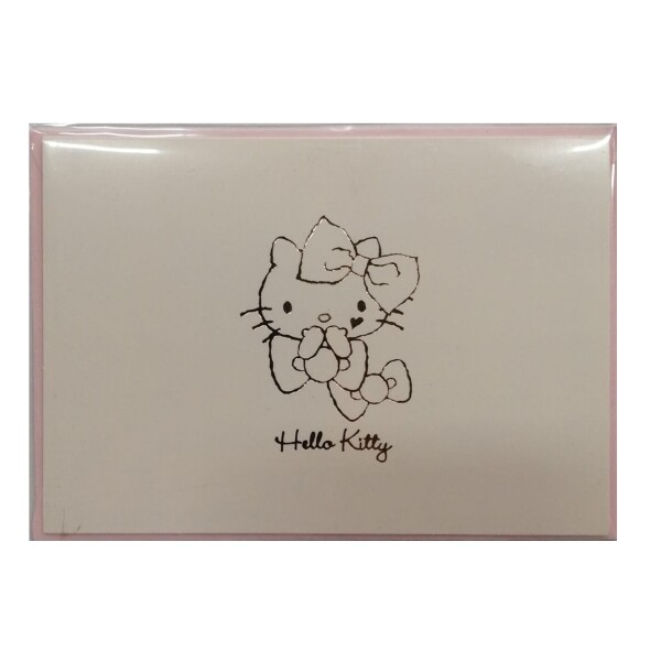 Tarjeta de felicitaciones Hello Kitty diseño 2