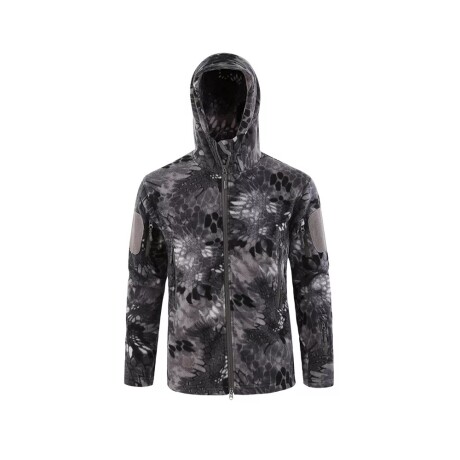 Campera táctica en micropolar Black Pyton