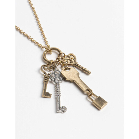 Collares Largos Barroco Dorado Antique Gold