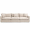 Sofá Río, 4 Cuerpos Beige