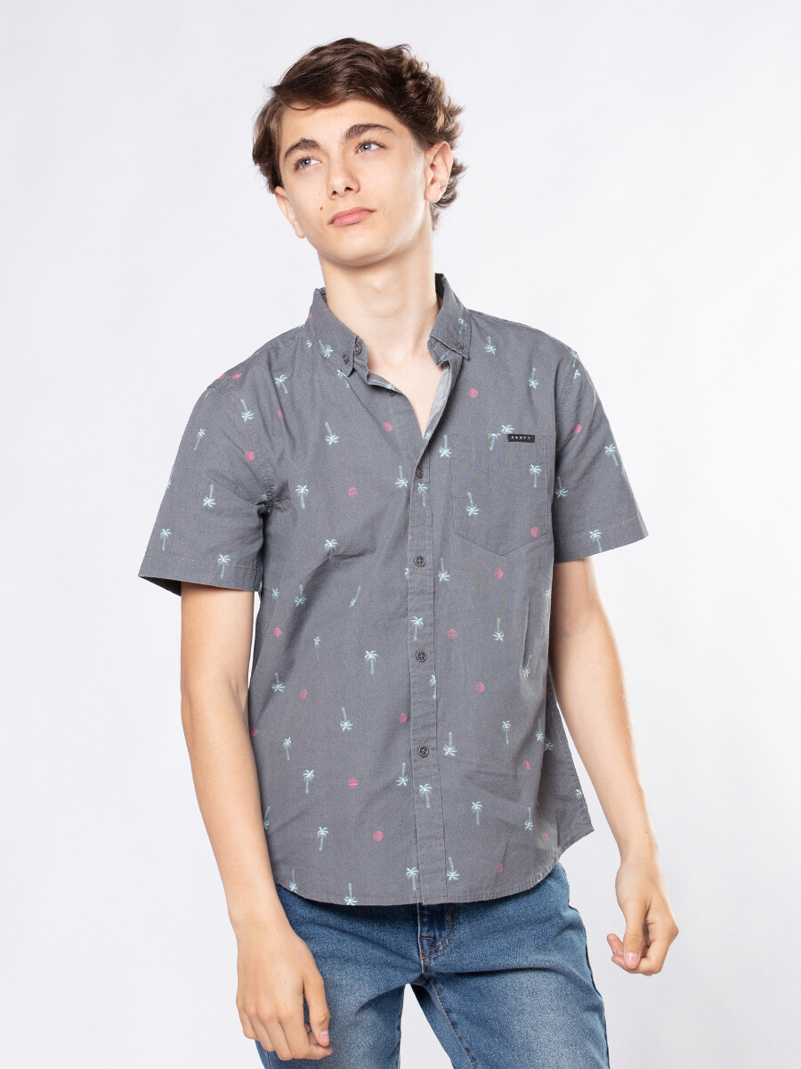 CAMISA ARCHIETEEN RUSTY - Gris Oscuro 