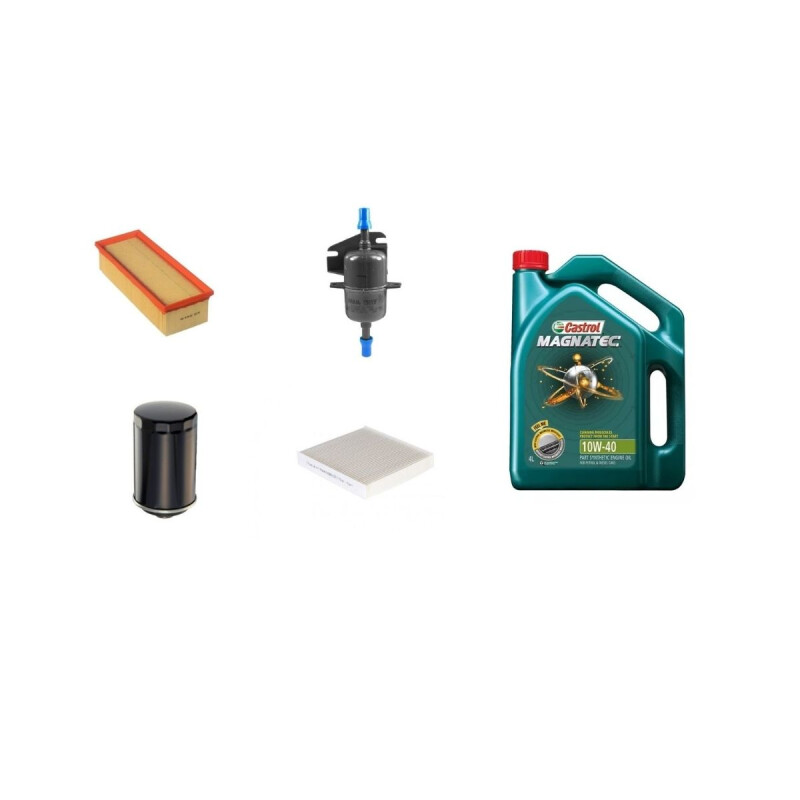 KIT DE FILTROS Y ACEITE 10W40 CASTROL Kit De Filtros Y Aceite 10w40 Castrol