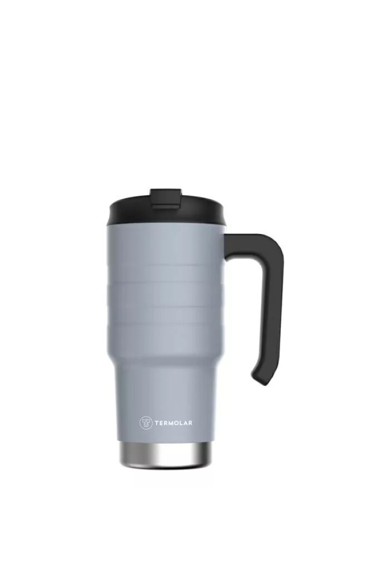 TERMOLAR VASO CON MANIJA GRIS