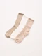MEDIAS PACK X3 BEIGE