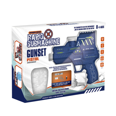 Pistola Hydrogel Gunset con Bateria Incluida 25 cm U