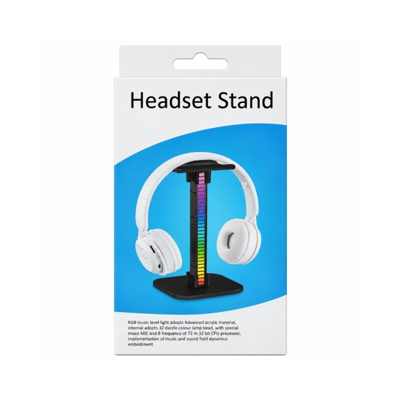 Soporte de auriculares con luces led Soporte de auriculares con luces led
