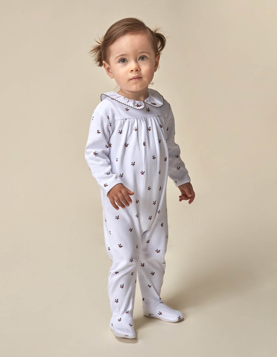 Pijama Estampado - Blanco Optico 