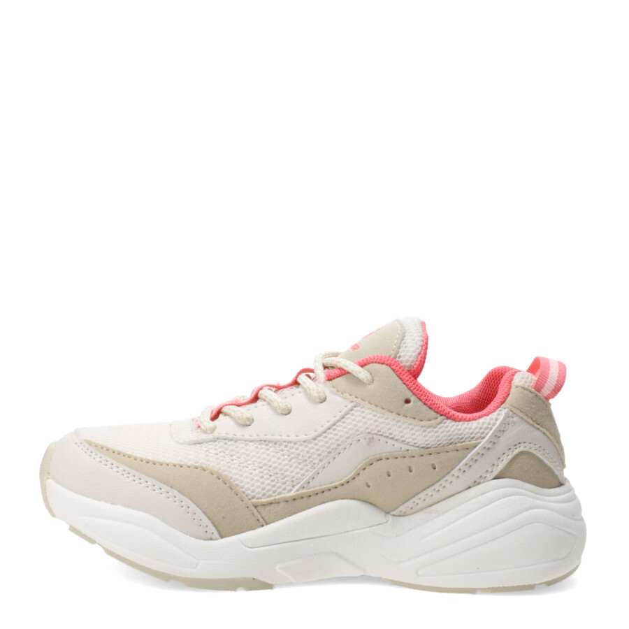 Championes Infantiles Topper NEO Beige - Rosado Coral