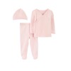 Primera Muda Carters LENZING con Gorro Rosa Claro