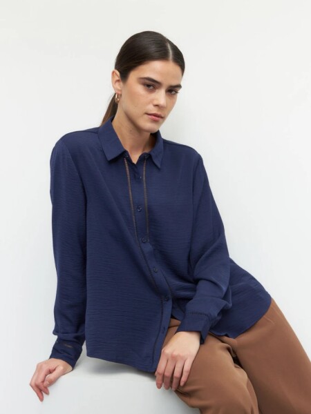 CAMISA D.CASSIN TARTARUGA AZUL