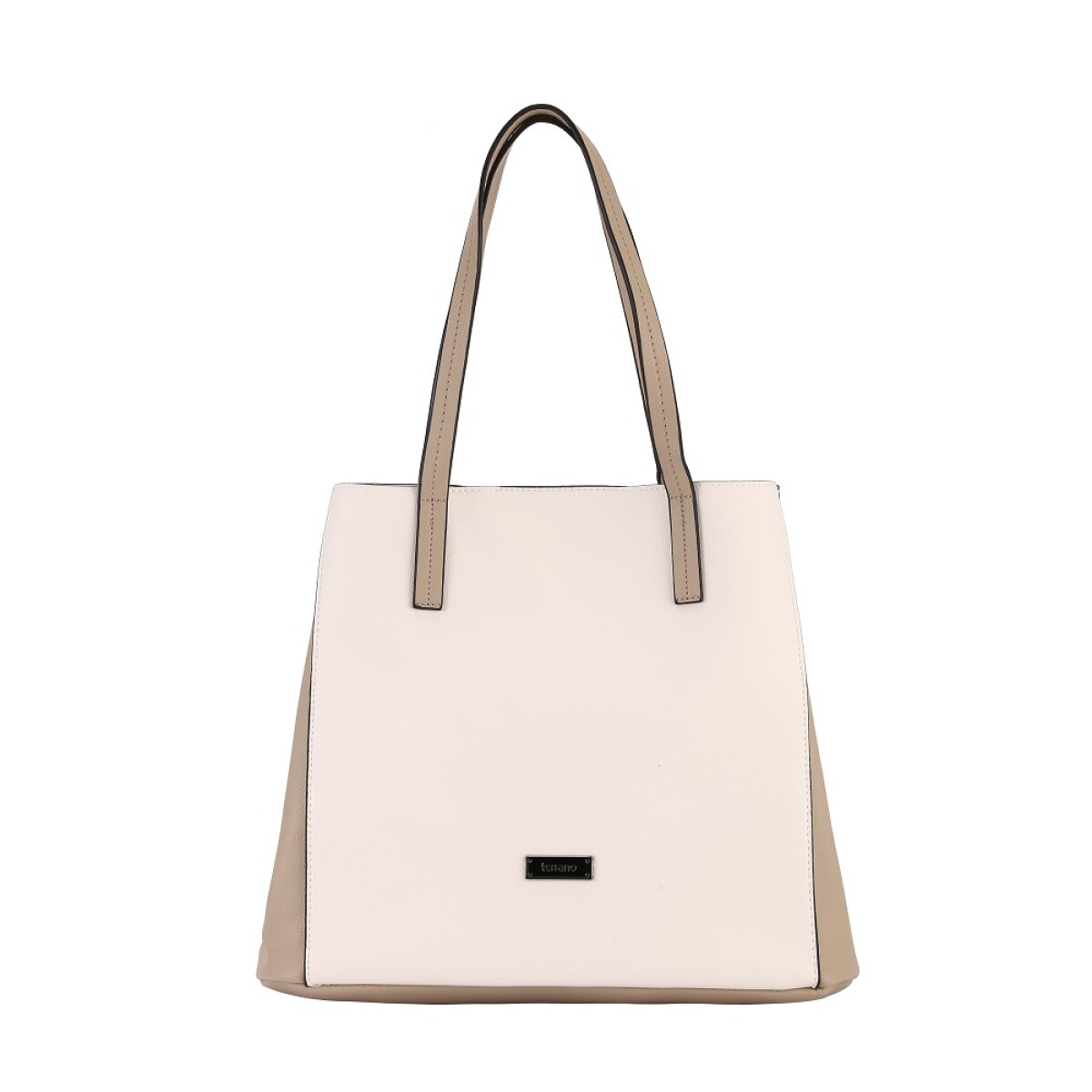 BOLSO TERRANO AL CORTE - BEIGE 