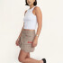 Falda Pulau Short Skirt Beige