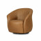 Poltrona Air Vintage - 100% Cuero Mostarda