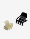 Broches Sets Glitter Set De Broches Combinados - Combinacion Bicolor