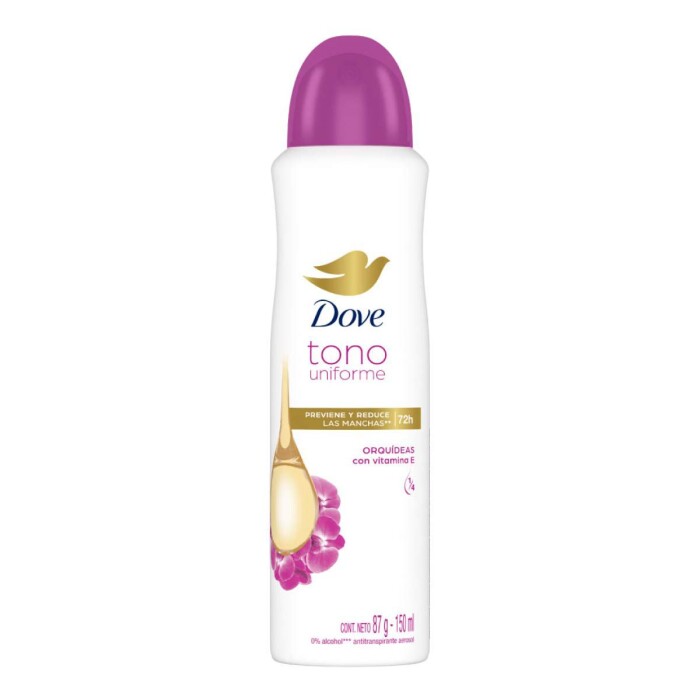 DOVE DEO SPRAY AP ORQUIDEA T X 150 ML. única