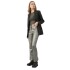 PANTALON DORIAN S-XL PLATEADO