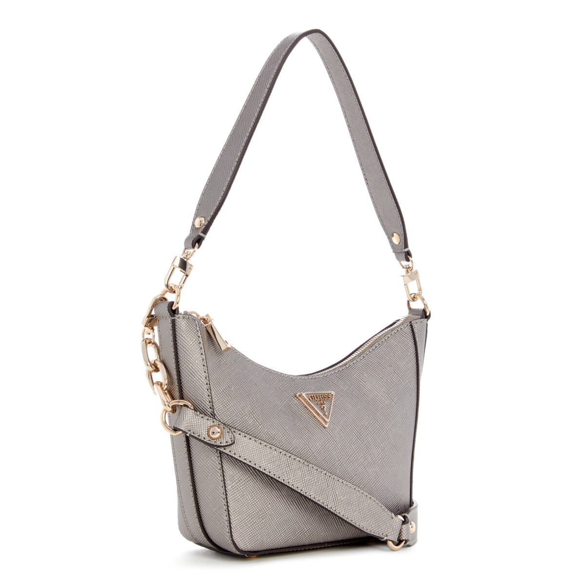 Cartera Guess Eco Gloriana Gris 