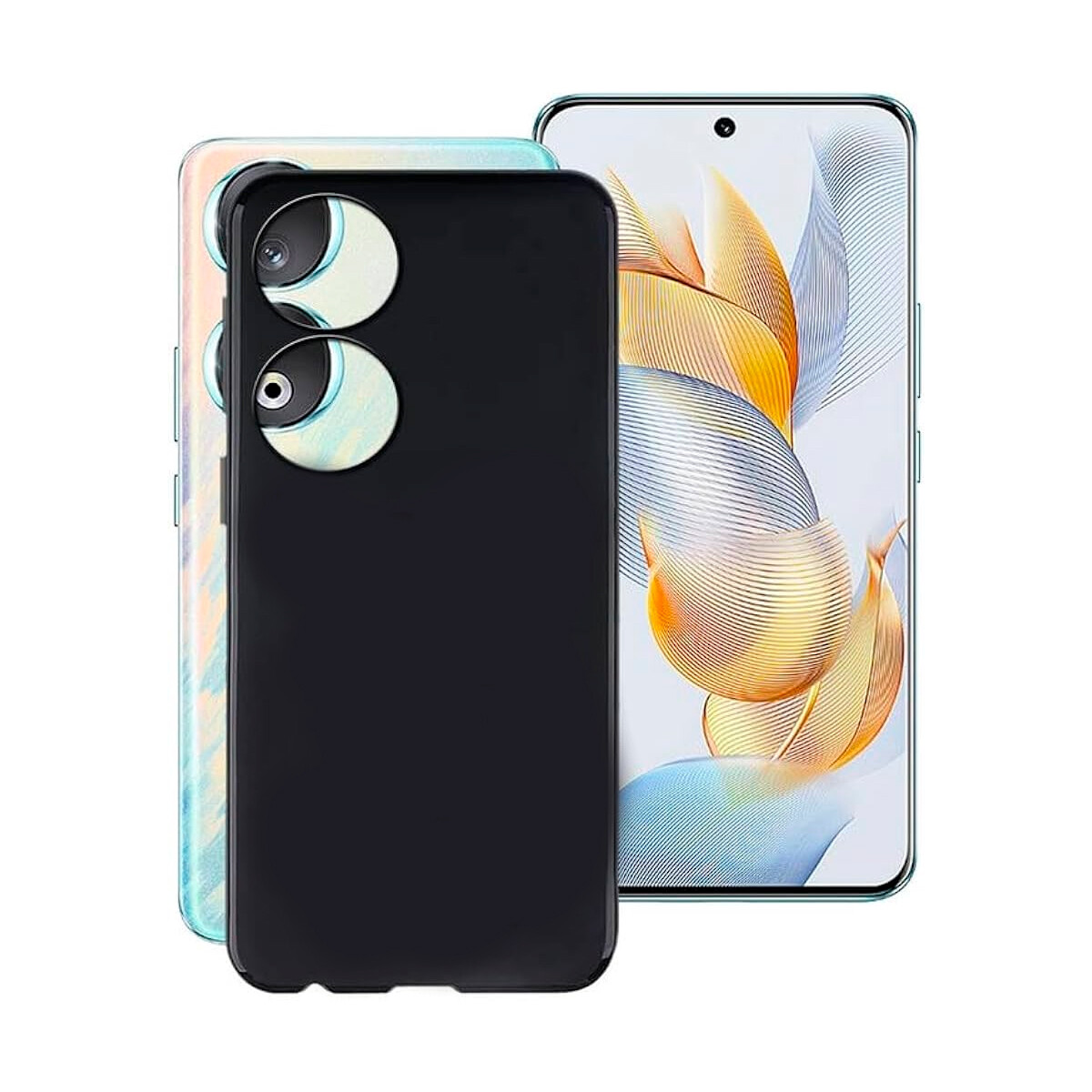 Estuche TPU Para Honor 90 Negro 