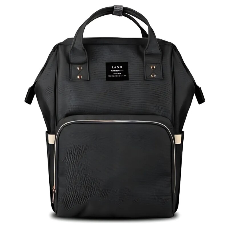 Bolso Mochila maternal Fashion Negro