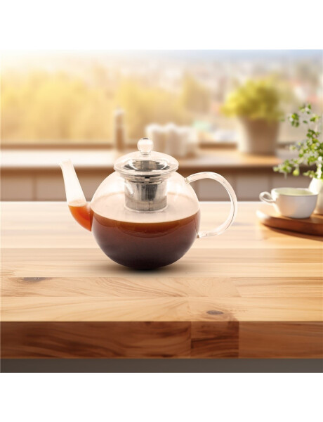 TETERA 1500ML VIDRIO BOROSIL INFUSOR A.INOX TETERA 1500ML VIDRIO BOROSIL INFUSOR A.INOX