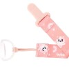 Clip para chupete BUBA animales gatita rosa