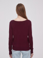 Sweater Teche Bordeaux