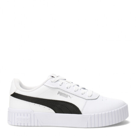 Championes de Mujer Puma Carina 2.0 Wns Blanco - Negro - Plateado