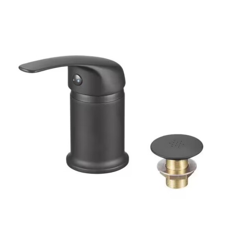 Grifería de bidet Monocomando sin transferencia Capri Negro Mate Grifería De Bidet Monocomando Sin Transferencia Capri Negro Mate