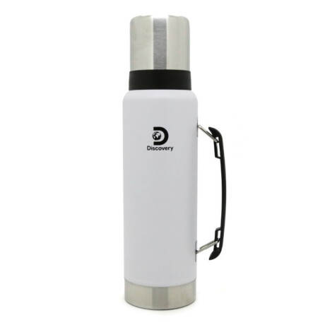 Termo Discovery doble acero 1.3 Litros Blanco