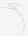 Collares Cortos Metal Cadena Torzada Plata 925 - Plateado
