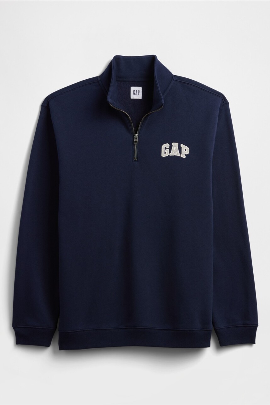 Buzo Deportivo Logo Gap Hombre Tapestry Navy