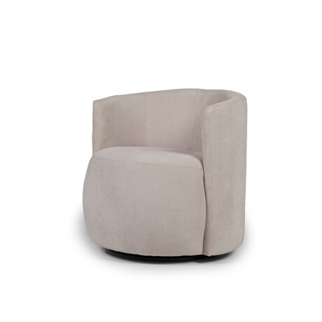 Butaca Sinus Giratoria - Tela Microfibra Kruger 02-152 (Beige)