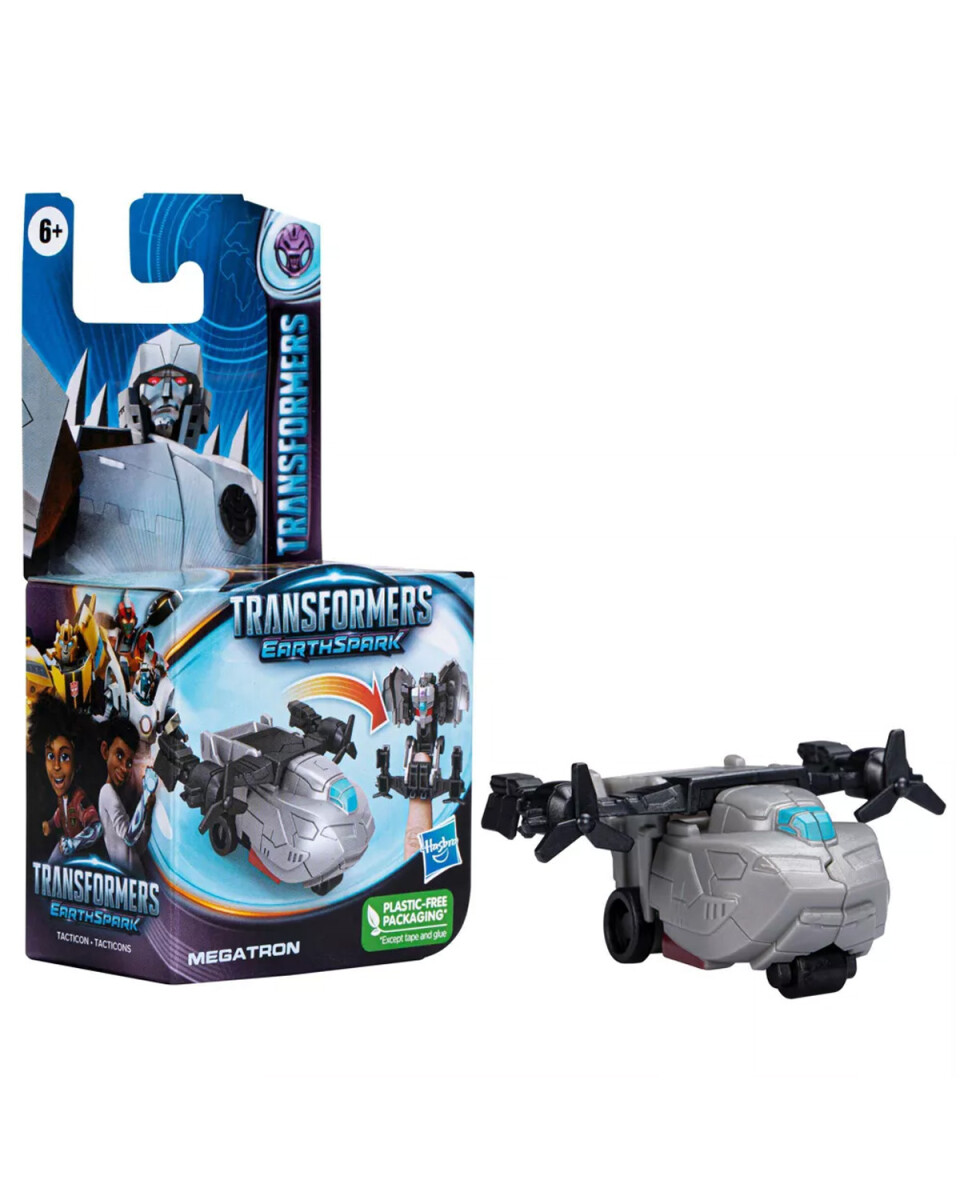 Figura Transformers EarthSpark Hasbro Tacticon 6cm - Megatron 