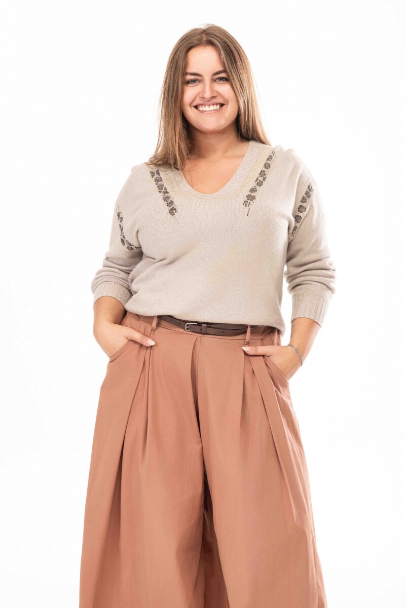 Sweater Lucca - vison 