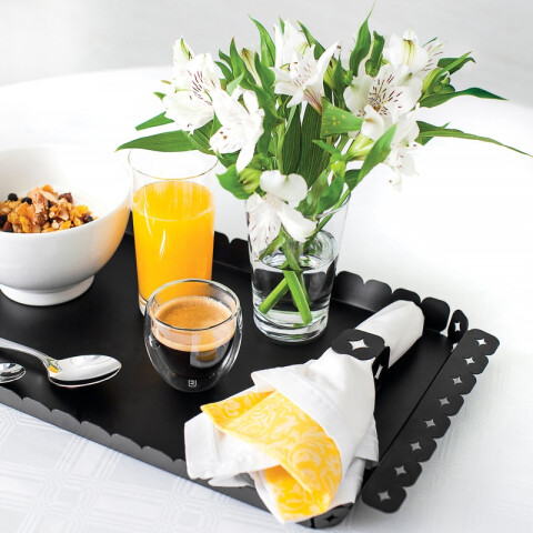 Juego 2 vasos, vidrio doble para café -TRAMONTINA TF6610