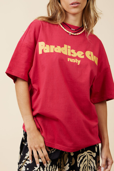 T-SHIRT ULAI RUSTY Berry