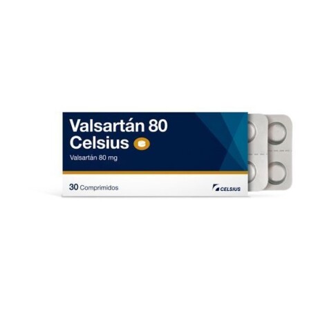 Valsartan Celsius 80 x 30 COM Valsartan Celsius 80 x 30 COM