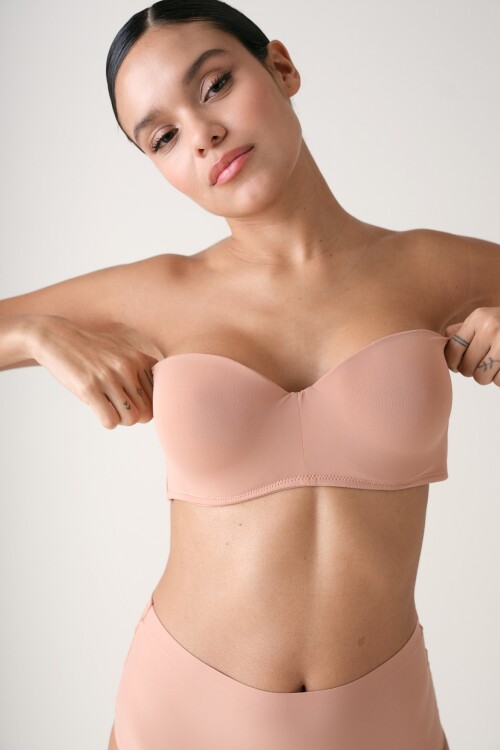 Strapless Invisible Beige